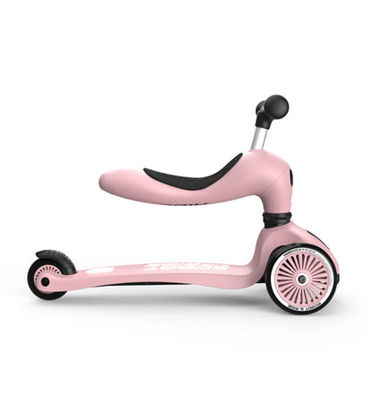 Trotinete Evolutiva 2 em 1 - Scoot & Ride – Highwaykick 1 – Rose