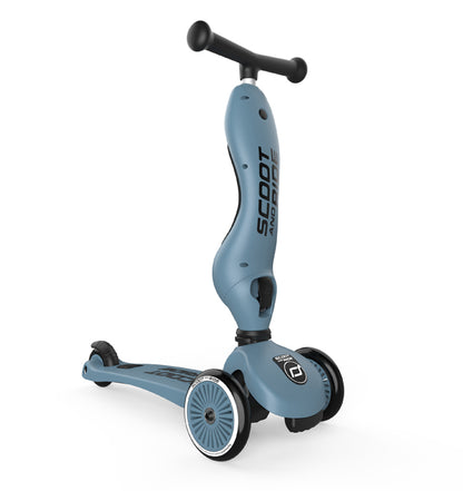Trotinete Evolutiva 2 em 1 - Scoot & Ride – Highwaykick 1 – Steel