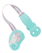 Suporte de chupeta Curaprox Baby coral turquesa, vista 3