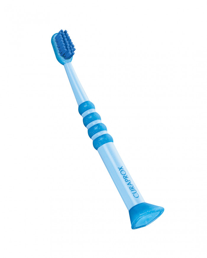 Escova de dentes Curaprox para bebé azul, vista 2