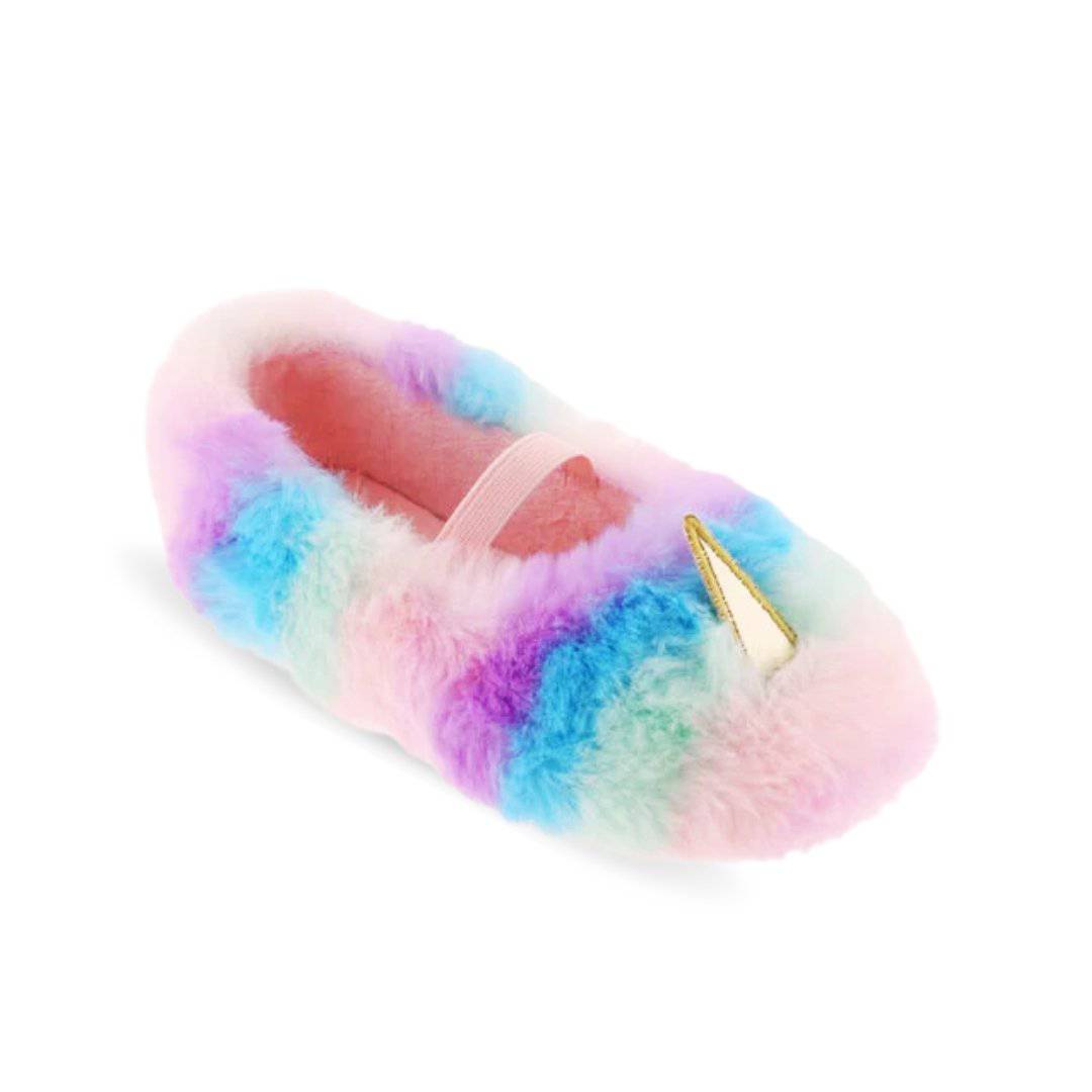 Pantufas de ginástica unicórnio Victoria para criança