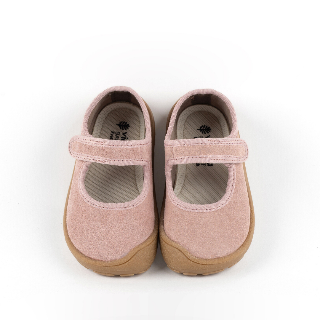 Sabrinas barefoot Bosco em camurça Victoria, vista 2